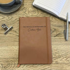 Faux Leather Travels And Adventures Travel Journal