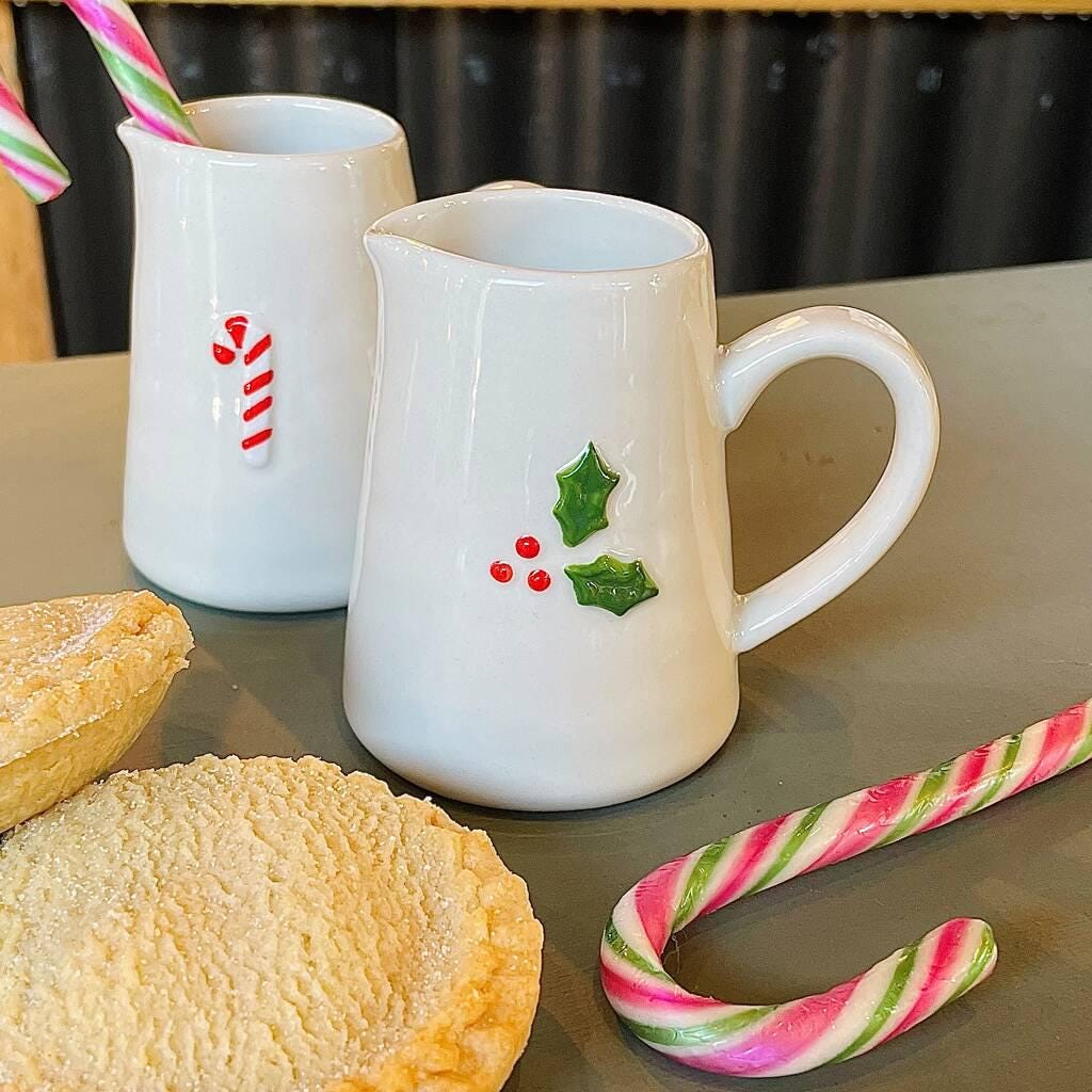 3D Christmas Milk Jug