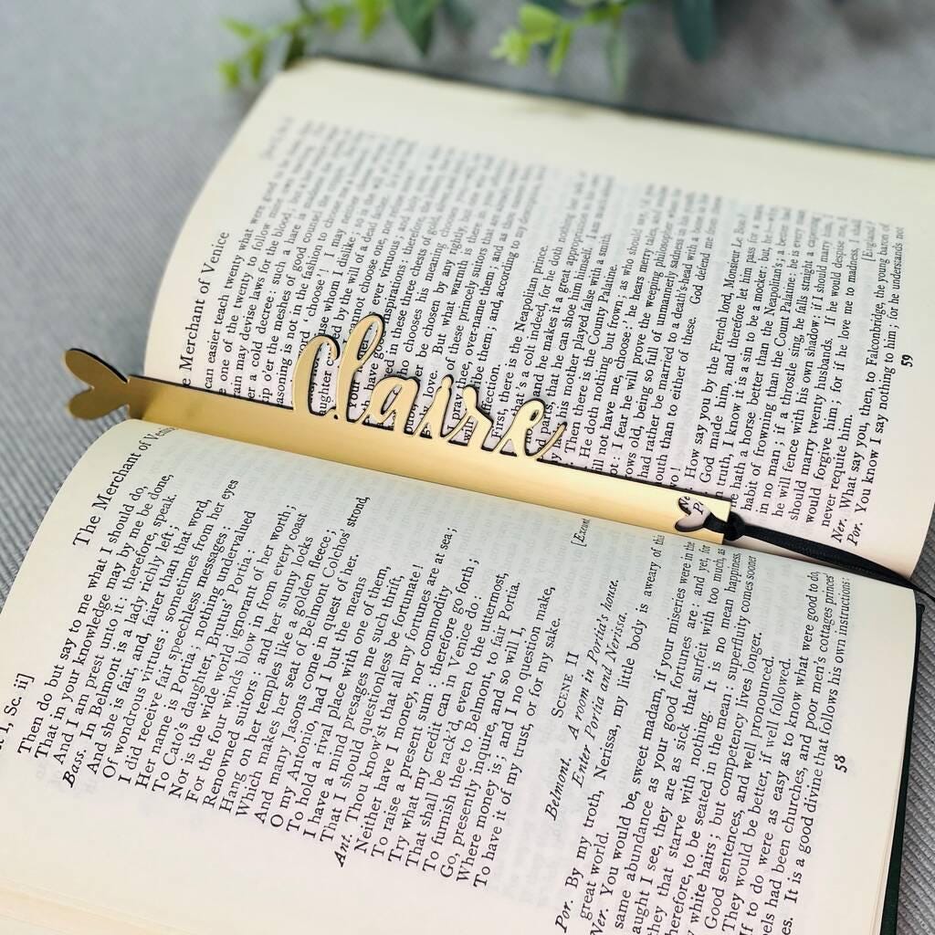 Personalised Teacher's Bookmark