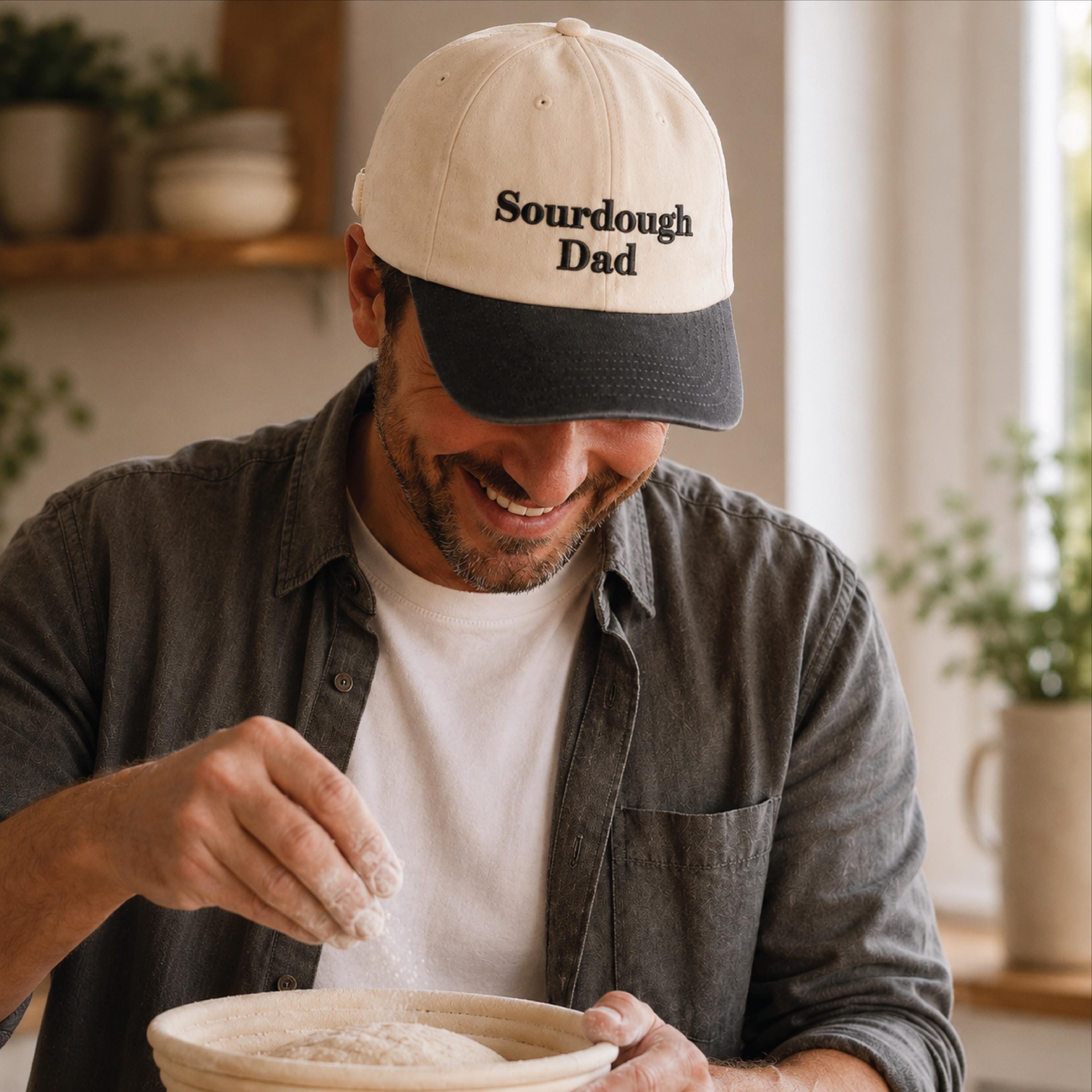 Personalised Sourdough Dad Cap