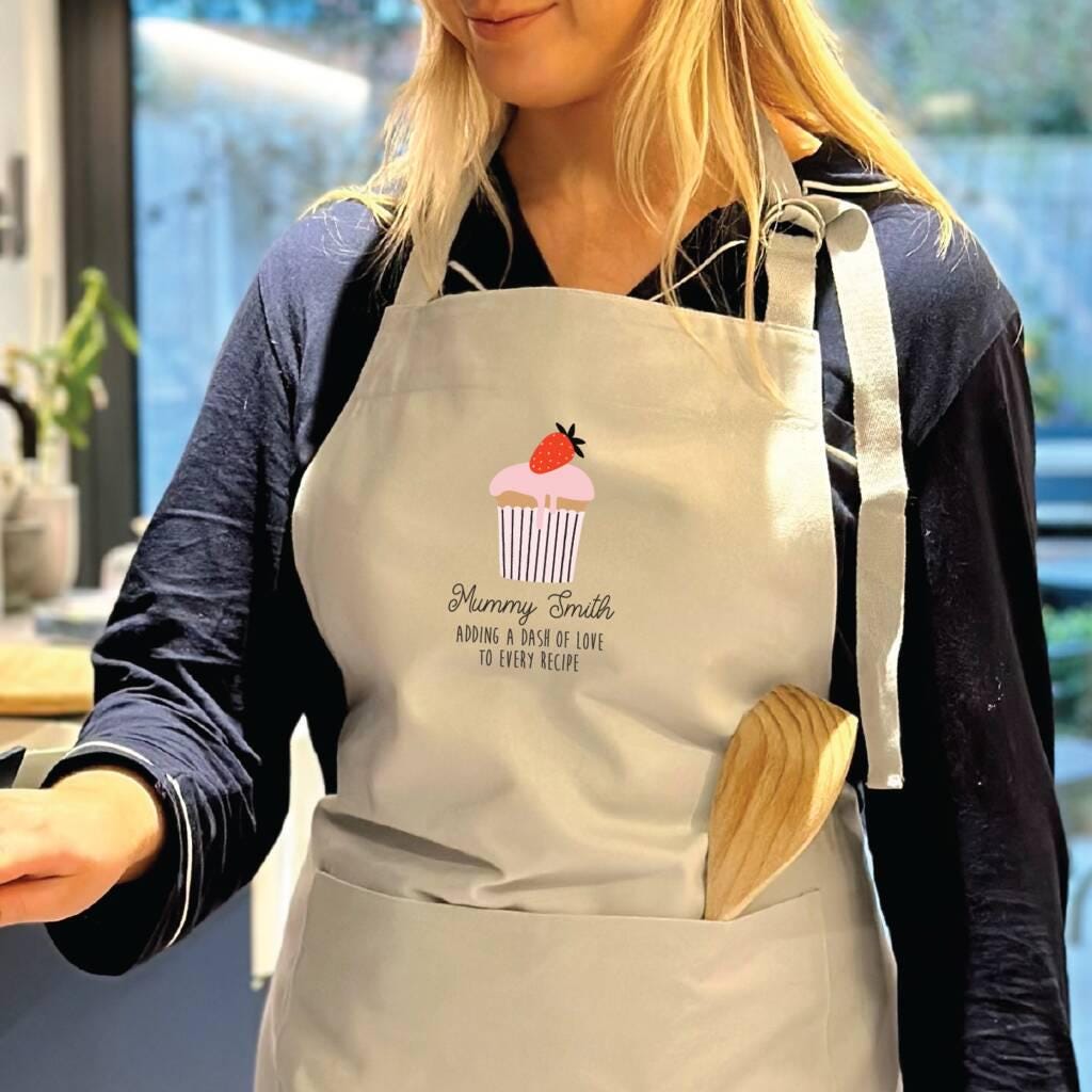 Personalised Dash Of Love Apron