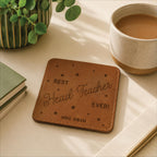 Best Head Teacher Ever Leather Star Coaster Lifestyle