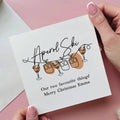 Personalised Christmas Aperol Ski Card