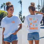 Personalised The Life Of A Showgirl T Shirt