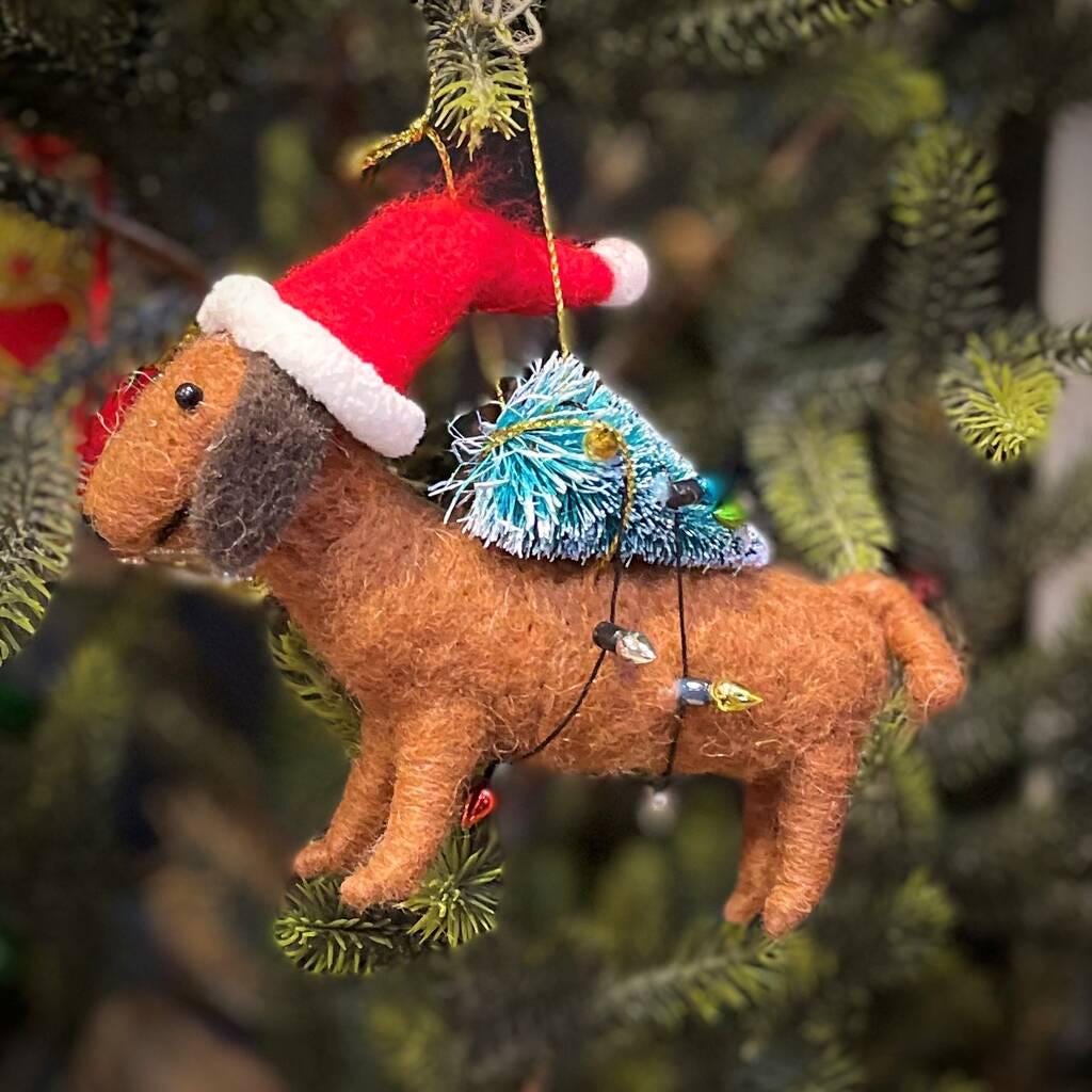 Personalised Sausage Dog Christmas Decoration