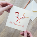 Oh Christmas Tee Christmas Card