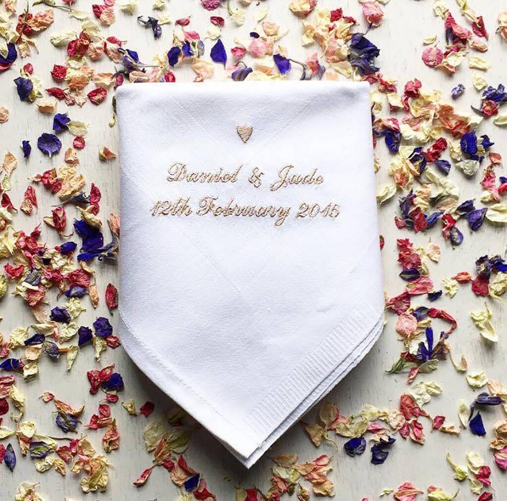 Personalised Wedding Napkins