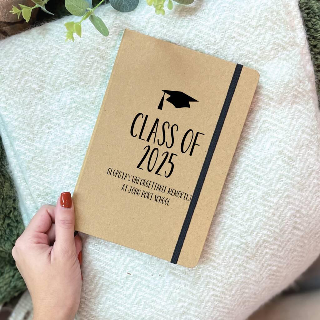 Personalised School Leavers Notebook