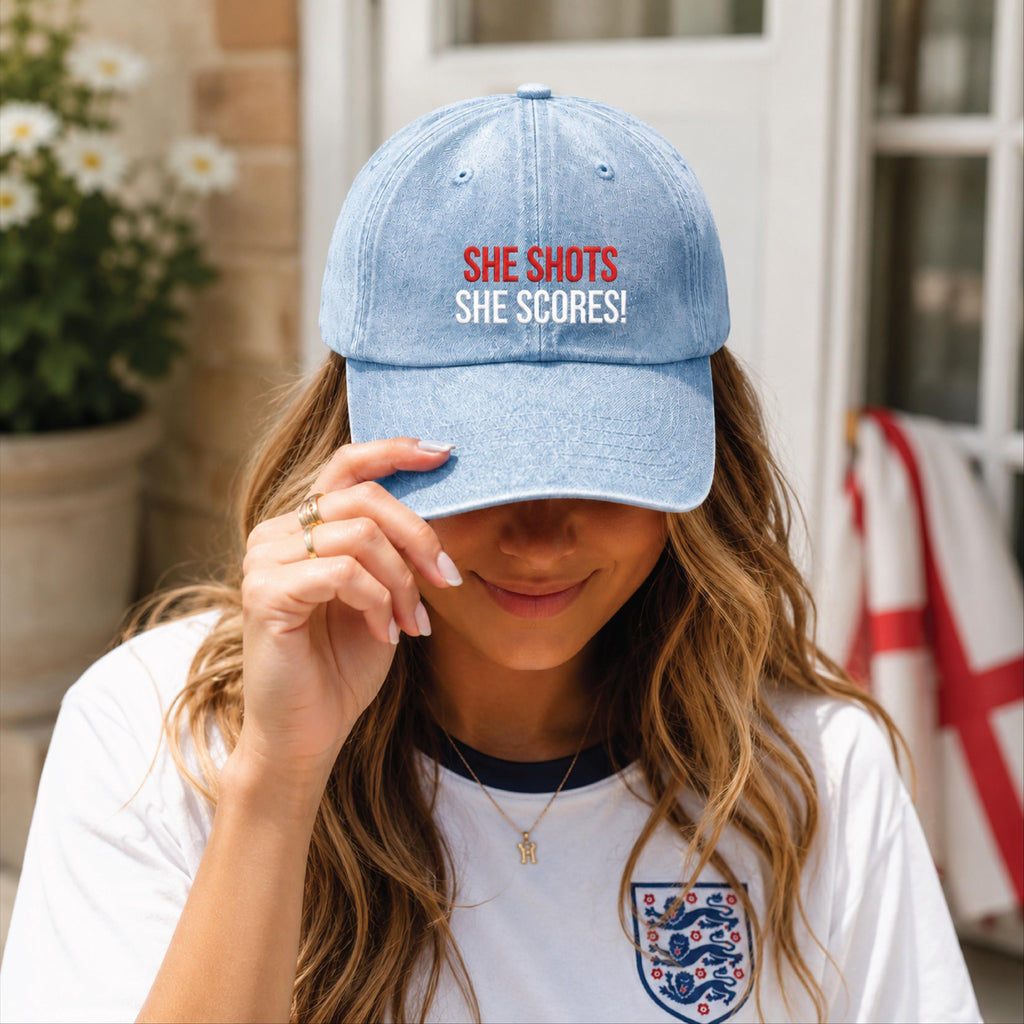 She Shots She Scores Cap For Football World Cup