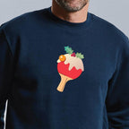 Personalised Christmas Pudding Table Tennis Jumper