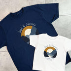Personalised Daddy And Me Hiking Club T Shirt