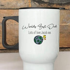 Personalised World's Best Dad Travel Coffee Cup