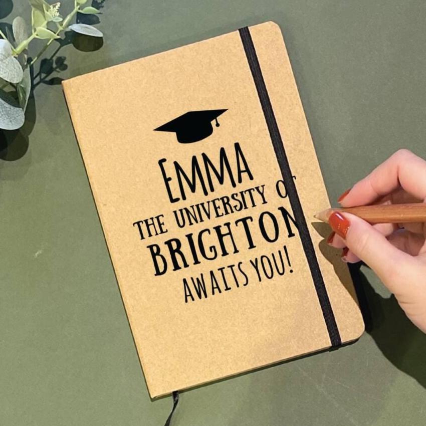Personalised University Awaits You Notebook