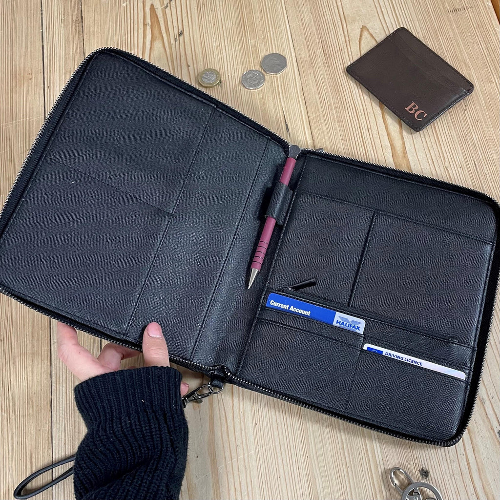 Personalised Compass Family Travel Wallet
