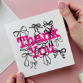 Thank You Bright Bow Card