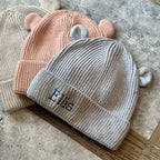 Personalised Knitted Baby Winter Hat With Ears