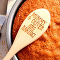 Personalised Mummy Is Baking Spoon