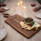 Personalised Extra Long Acacia Board With Circle Handle