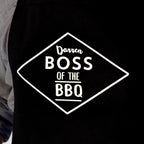 Personalised Boss Of The Barbecue Apron