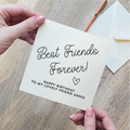 Best Friends Forever Card Card