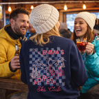 Personalised Cocktail Apres Ski Club Skiing Jumper