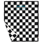 Personalised Checkerboard Baby Blanket