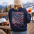 Personalised Cocktail Apres Ski Club Skiing Jumper