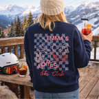 Personalised Cocktail Apres Ski Club Skiing Jumper