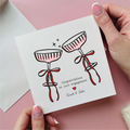Congratulations On Your Engagement Glasses Card