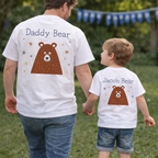 Daddy And Me Matching Bear T Shirts
