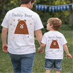 Daddy And Me Matching Bear T Shirts