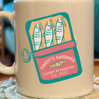 Personalised Daddy's Sardines Mug