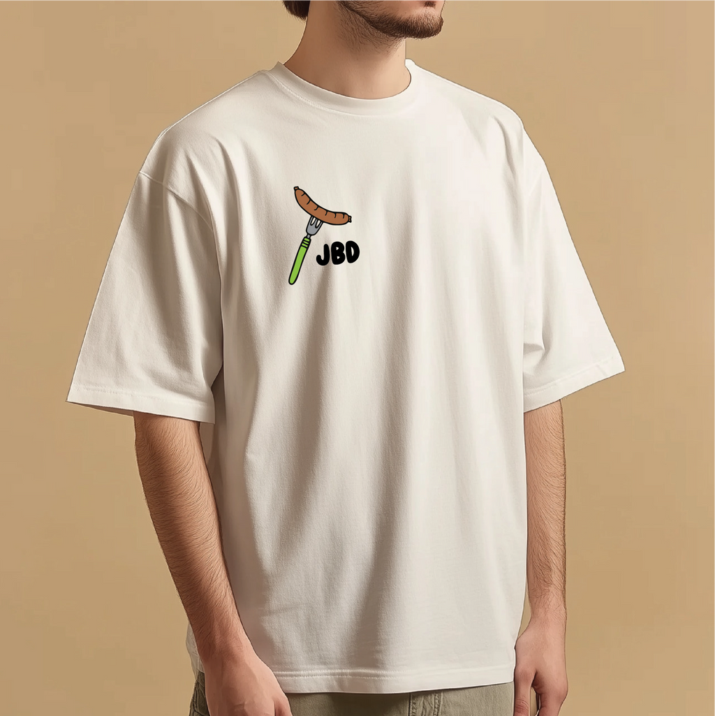 Personalised Forking Great Dad Foodie Graphic T Shirt For Dad
