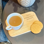 Personalised Formula One Tea And Biscuit Board