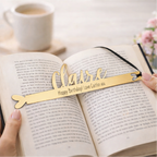 Cutout Heart Personalised Bookmark