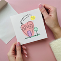 Personalised Heart House Happy New Home Card