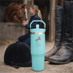 Personalised Water Bottle For Horse Riding