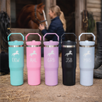 Personalised Water Bottle For Horse Riding