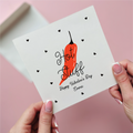 Hot Stuff Happy Valentines Day Card