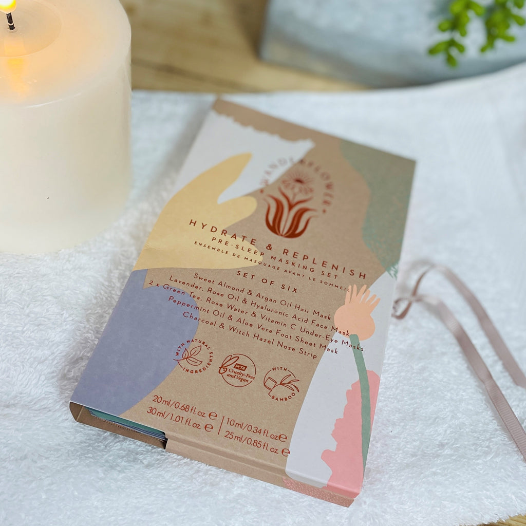 Hydrate & Replenish Pre-Sleep Sheet Mask Set - Assorted