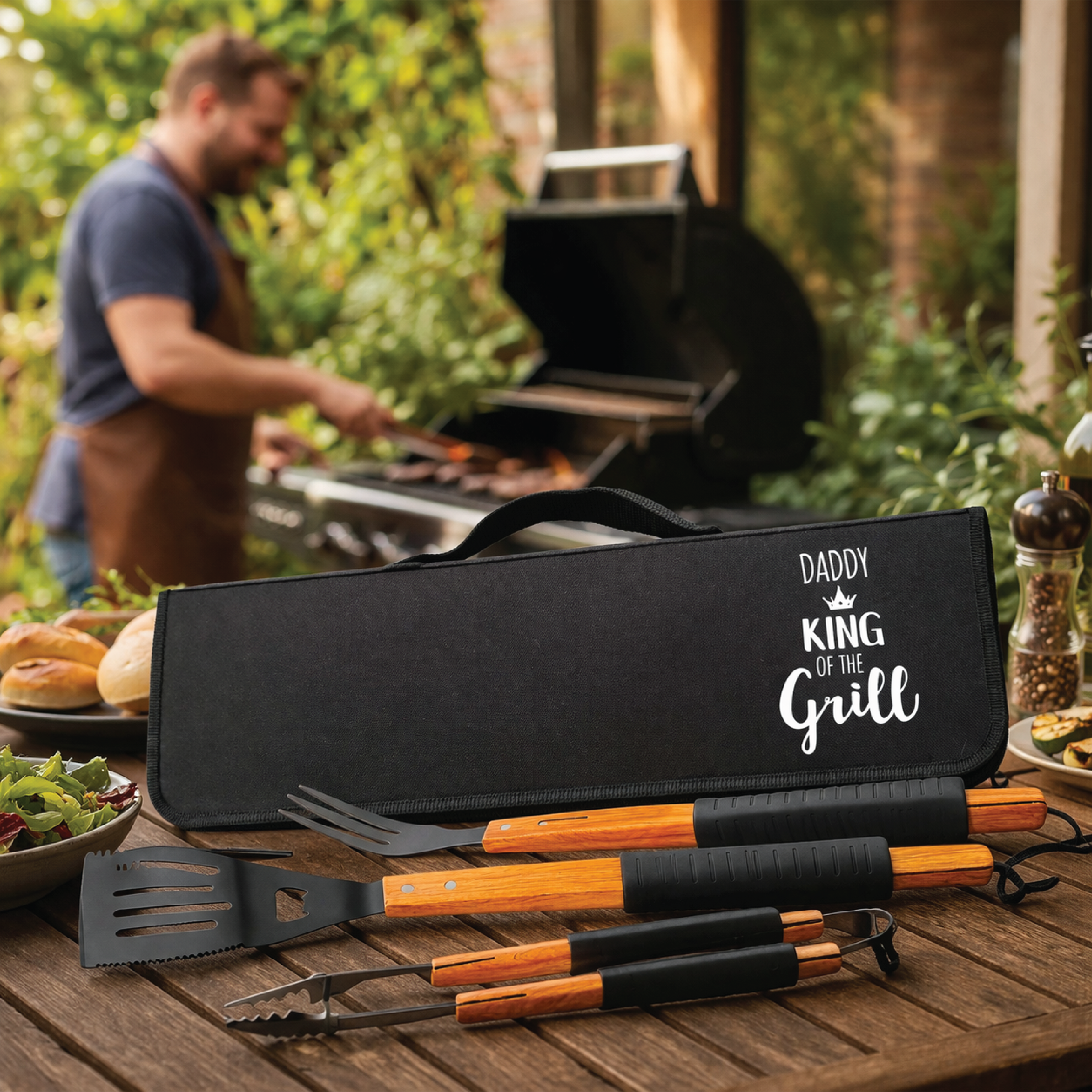 Personalised Welcome Barbecue Tool Set