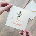 Last Christmas As A Miss Christmas Card