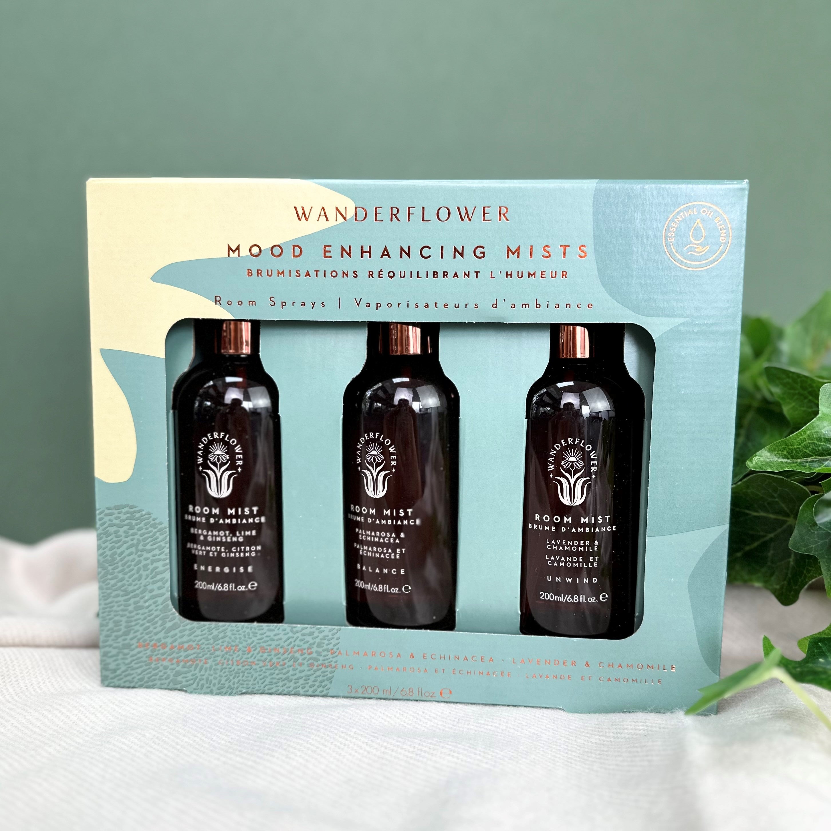 Mood Enhancing Room Spray Mists - Assorted Scents