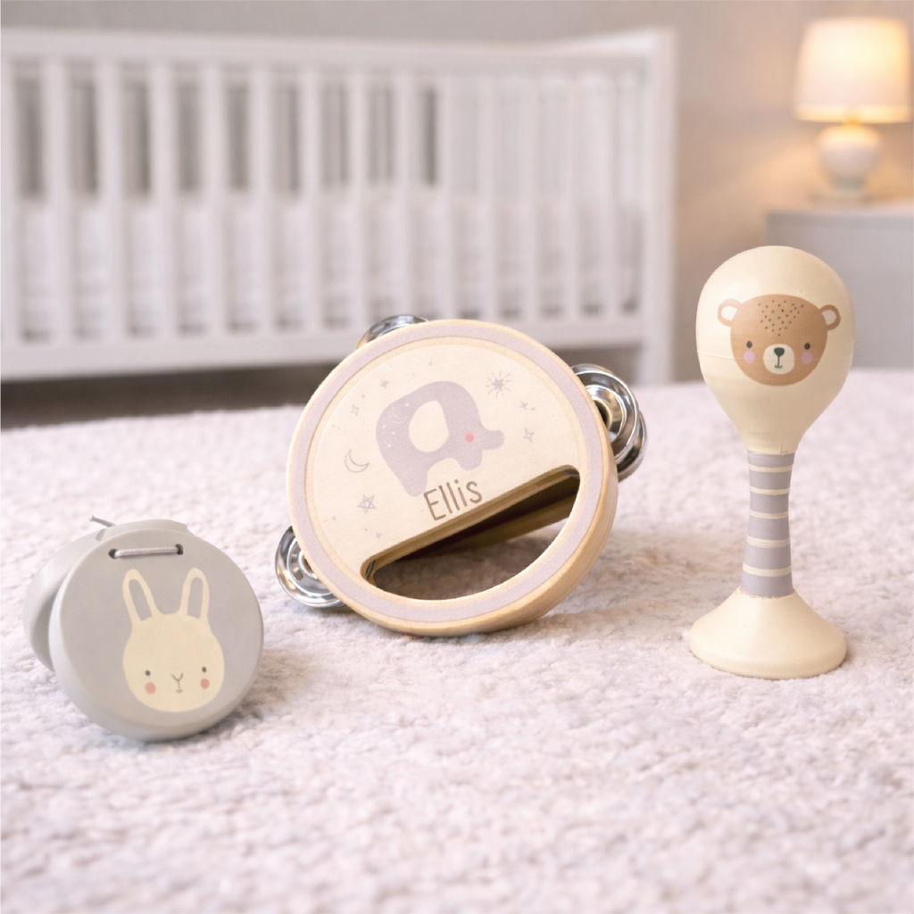 Wooden Baby Musical Set