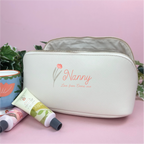 Personalised Open Flat Nanny Washbag