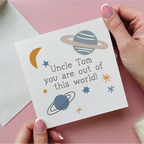 Out Of This World Uncle Card