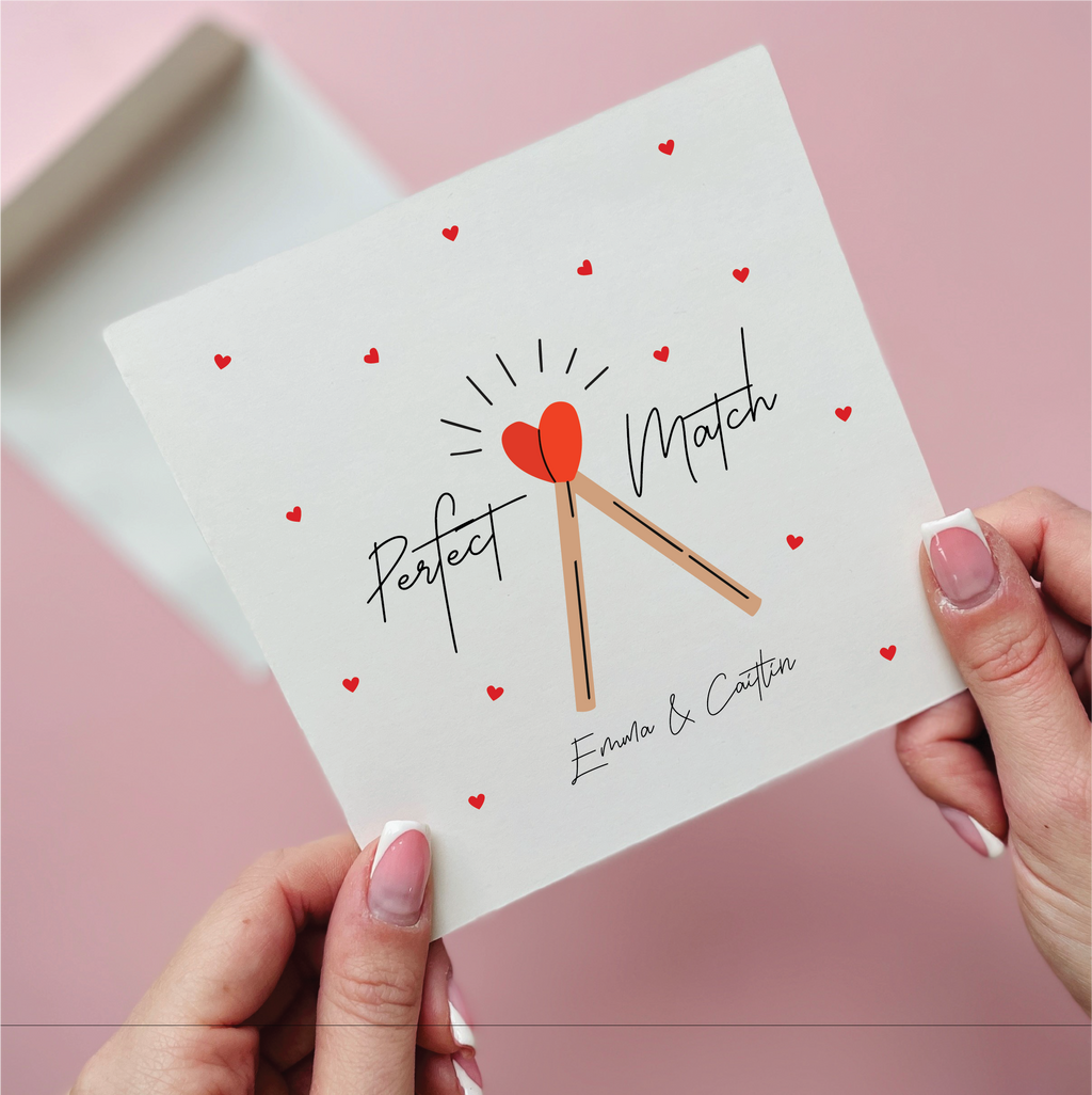 Personalised Perfect Match Card