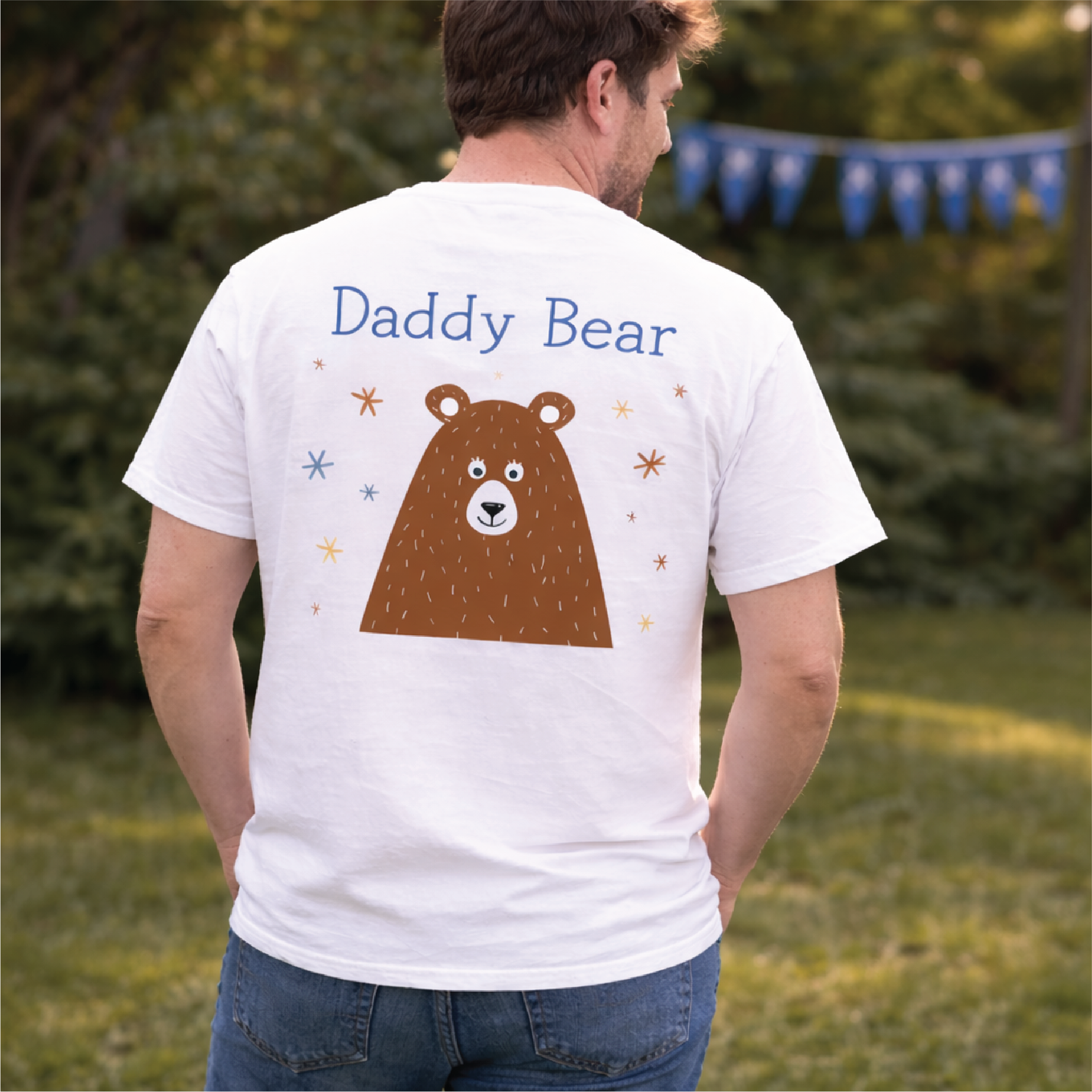 Daddy And Me Matching Bear T Shirts