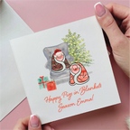 Pigs In Blankets Season Christmas Card