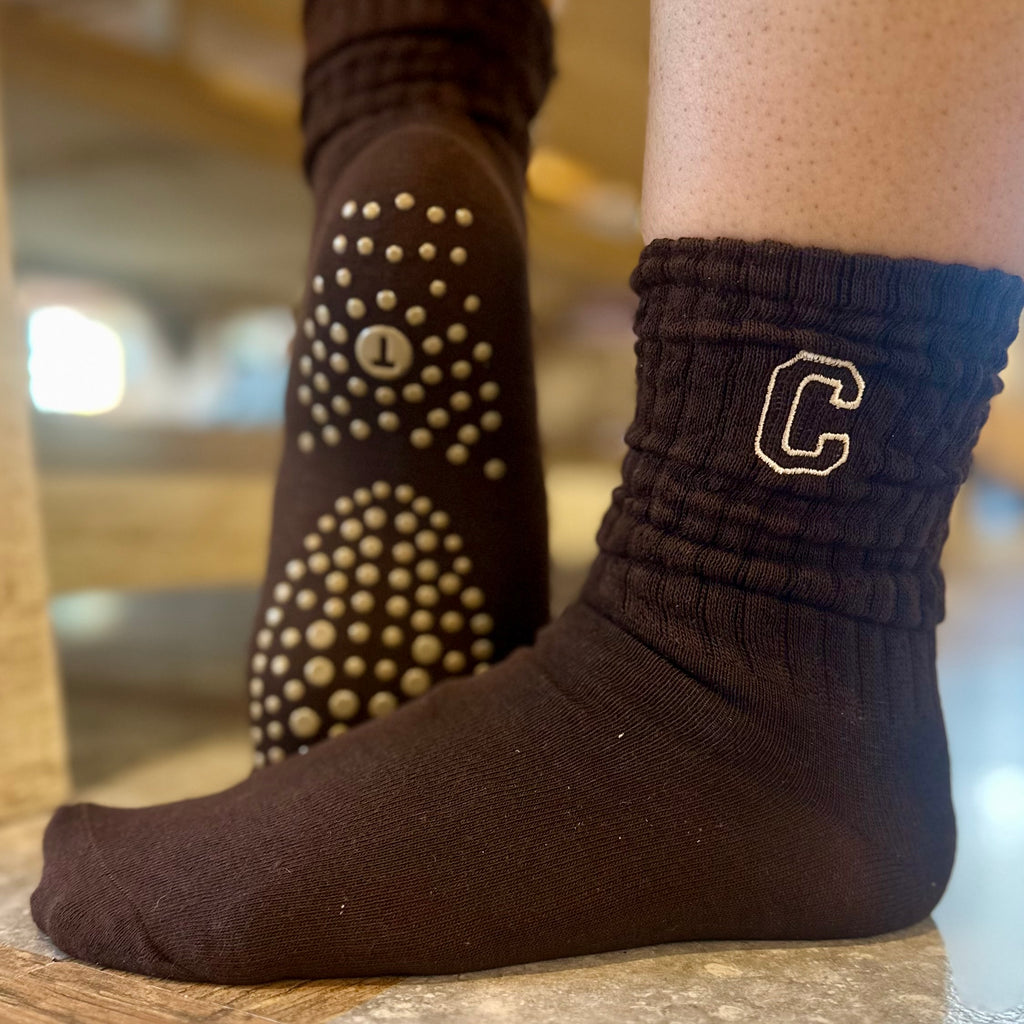 Personalised Initial Pilates Socks